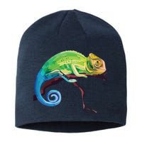 Reptile Zoo Keeper Gift Idea Lizard Safari Chameleon Sustainable Beanie