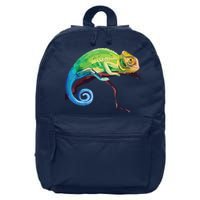 Reptile Zoo Keeper Gift Idea Lizard Safari Chameleon 16 in Basic Backpack