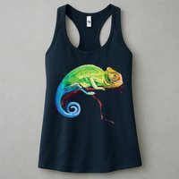 Reptile Zoo Keeper Gift Idea Lizard Safari Chameleon Womens Tank Top