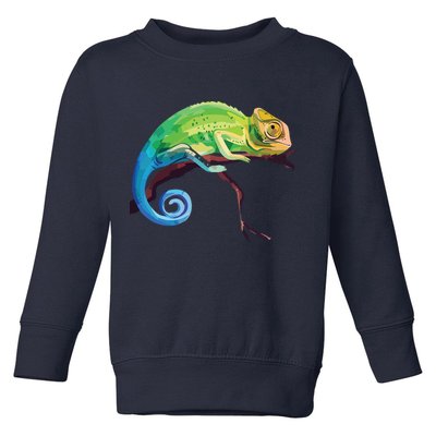 Reptile Zoo Keeper Gift Idea Lizard Safari Chameleon Toddler Sweatshirt