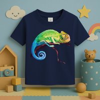 Reptile Zoo Keeper Gift Idea Lizard Safari Chameleon Toddler T-Shirt
