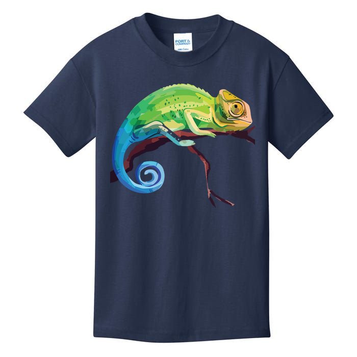 Reptile Zoo Keeper Gift Idea Lizard Safari Chameleon Kids T-Shirt