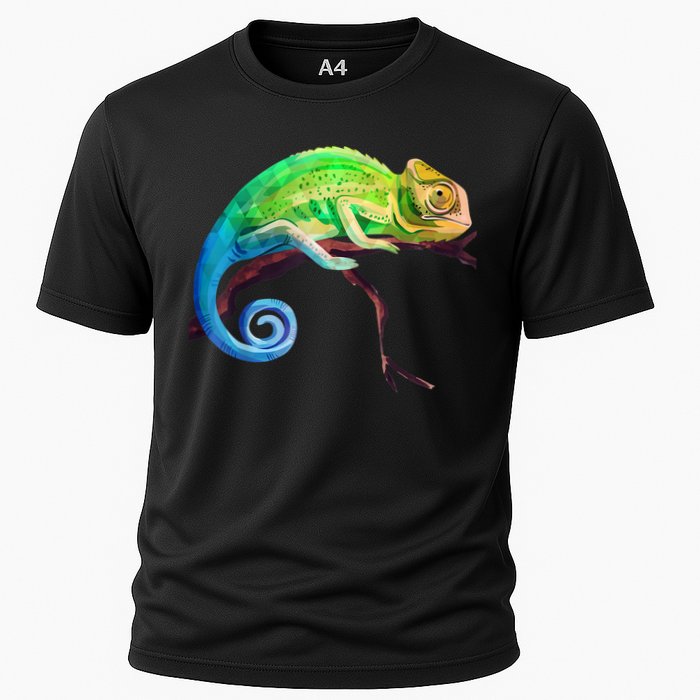 Reptile Zoo Keeper Idea Lizard Safari Chameleon Performance Shirt