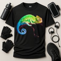 Reptile Zoo Keeper Idea Lizard Safari Chameleon Performance Shirt