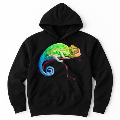 Reptile Zoo Keeper Idea Lizard Safari Chameleon Hoodie