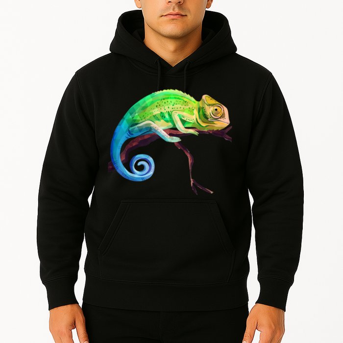 Reptile Zoo Keeper Idea Lizard Safari Chameleon Hoodie