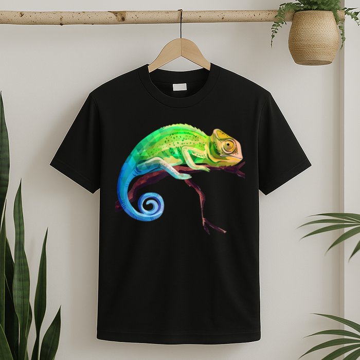 Reptile Zoo Keeper Idea Lizard Safari Chameleon T-Shirt