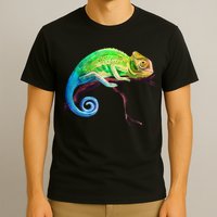 Reptile Zoo Keeper Idea Lizard Safari Chameleon T-Shirt