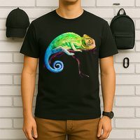Reptile Zoo Keeper Idea Lizard Safari Chameleon T-Shirt