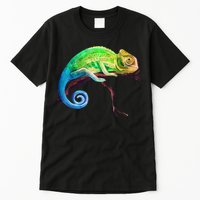 Reptile Zoo Keeper Idea Lizard Safari Chameleon Tall T-Shirt