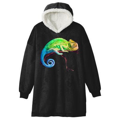 Reptile Zoo Keeper Idea Lizard Safari Chameleon Hooded Wearable Blanket