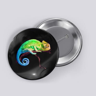 Reptile Zoo Keeper Idea Lizard Safari Chameleon Button