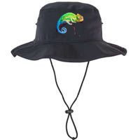 Reptile Zoo Keeper Idea Lizard Safari Chameleon Bucket Hat