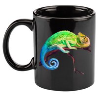 Reptile Zoo Keeper Idea Lizard Safari Chameleon 11oz C Handle Ceramic Mug