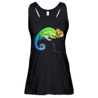 Reptile Zoo Keeper Idea Lizard Safari Chameleon Ladies Essential Flowy Tank