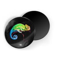 Reptile Zoo Keeper Idea Lizard Safari Chameleon Magnet