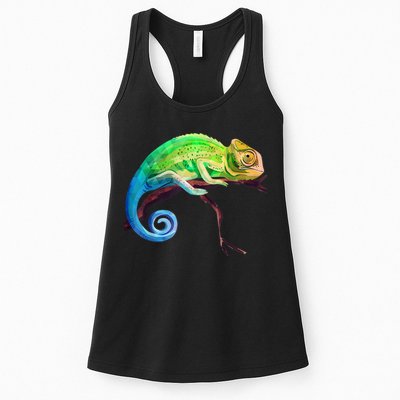 Reptile Zoo Keeper Idea Lizard Safari Chameleon Womens Tank Top