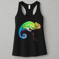 Reptile Zoo Keeper Idea Lizard Safari Chameleon Womens Tank Top