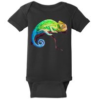 Reptile Zoo Keeper Idea Lizard Safari Chameleon Baby Bodysuit