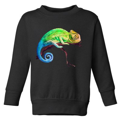 Reptile Zoo Keeper Idea Lizard Safari Chameleon Toddler Sweatshirt