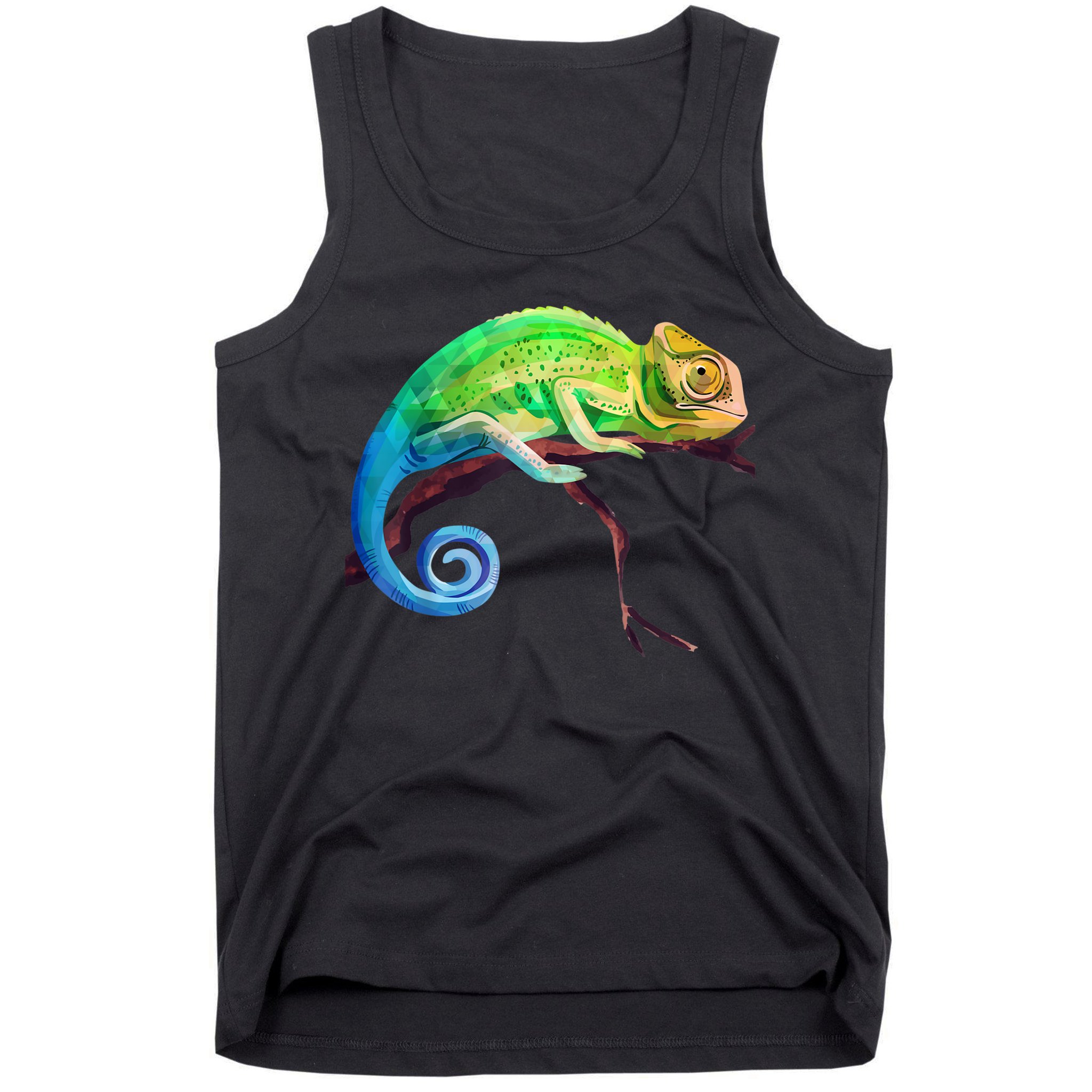 Reptile Zoo Keeper Idea Lizard Safari Chameleon Tank Top
