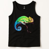Reptile Zoo Keeper Idea Lizard Safari Chameleon Tank Top