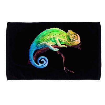 Reptile Zoo Keeper Idea Lizard Safari Chameleon Microfiber Hand Towel