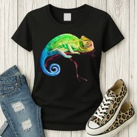 Reptile Zoo Keeper Idea Lizard Safari Chameleon Womens T-Shirt