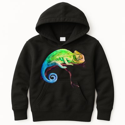 Reptile Zoo Keeper Idea Lizard Safari Chameleon Kids Hoodie