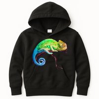 Reptile Zoo Keeper Idea Lizard Safari Chameleon Kids Hoodie