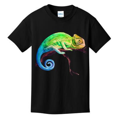 Reptile Zoo Keeper Idea Lizard Safari Chameleon Kids T-Shirt