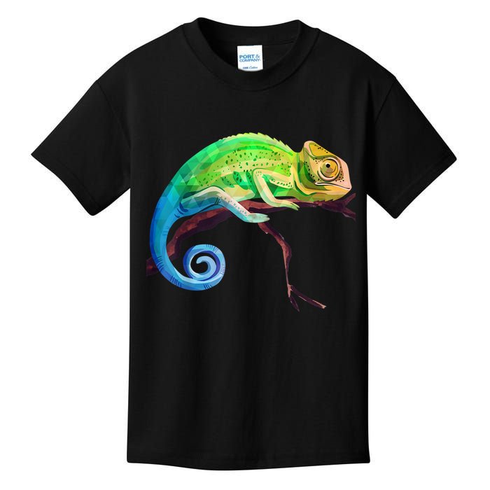 Reptile Zoo Keeper Idea Lizard Safari Chameleon Kids T-Shirt