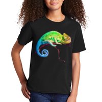 Reptile Zoo Keeper Idea Lizard Safari Chameleon Kids T-Shirt
