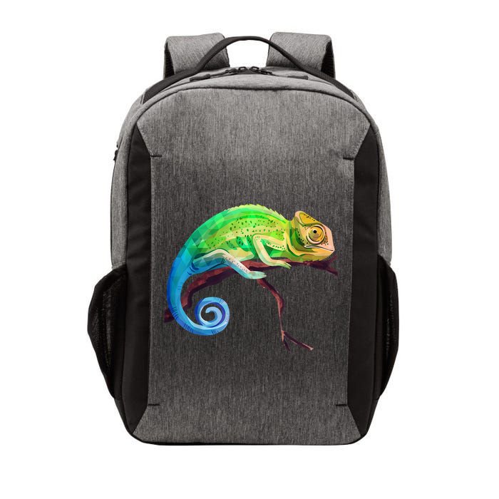 Reptile Zoo Keeper Idea Lizard Safari Chameleon Vector Backpack