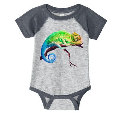 Reptile Zoo Keeper Idea Lizard Safari Chameleon Infant Baby Jersey Bodysuit
