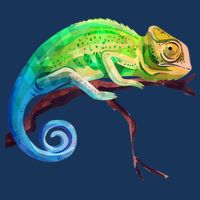 Reptile Zoo Keeper Idea Lizard Safari Chameleon Infant Baby Jersey Bodysuit