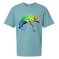 Reptile Zoo Keeper Idea Lizard Safari Chameleon Sueded Cloud Jersey T-Shirt