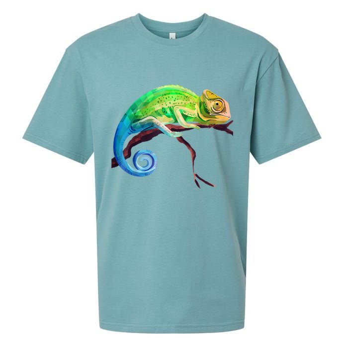 Reptile Zoo Keeper Idea Lizard Safari Chameleon Sueded Cloud Jersey T-Shirt