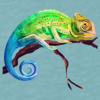 Reptile Zoo Keeper Idea Lizard Safari Chameleon Sueded Cloud Jersey T-Shirt