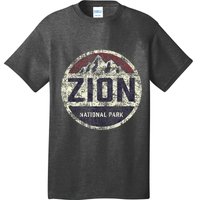 Retro Zion National Park Utah Mountain Hiking T-Shirt