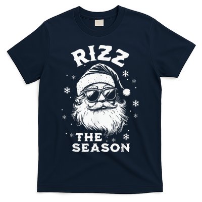 Riz Z The Season Santa Claus Riz Z Mas Funny B.O.Y.S Christmas T-Shirt