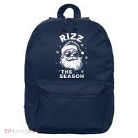 Riz Z The Season Santa Claus Riz Z Mas Funny B.O.Y.S Christmas 16 in Basic Backpack