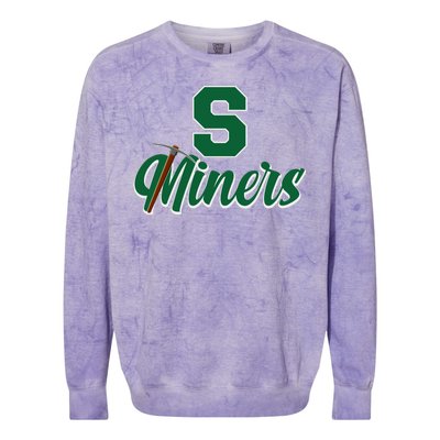 S Minors Sport Team Logo Colorblast Crewneck Sweatshirt