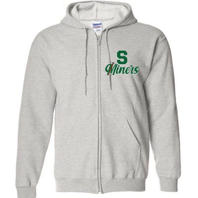 S Minors Sport Team Logo Full Zip Hoodie