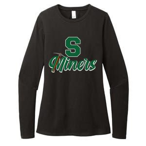 S Minors Sport Team Logo Womens CVC Long Sleeve Shirt