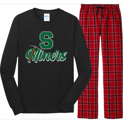 S Minors Sport Team Logo Long Sleeve Pajama Set