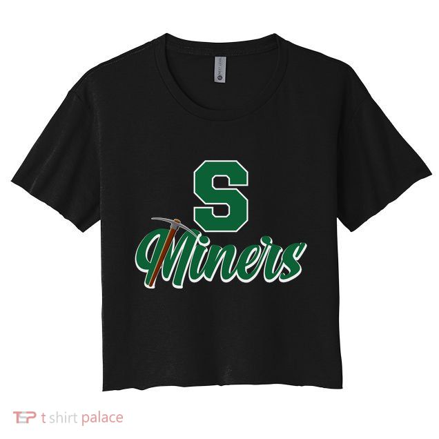S Minors Sport Team Logo Crop Top