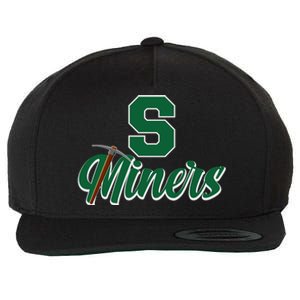 S Minors Sport Team Logo Wool Snapback Cap