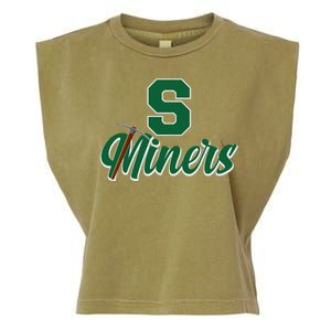 S Minors Sport Team Logo Garment-Dyed Women's Muscle Tee