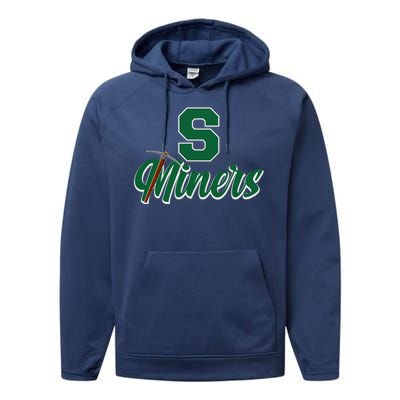 S Minors Sport Team Logo Performance Fleece Hoodie